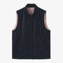 Gilet Donatien en maille dark navy