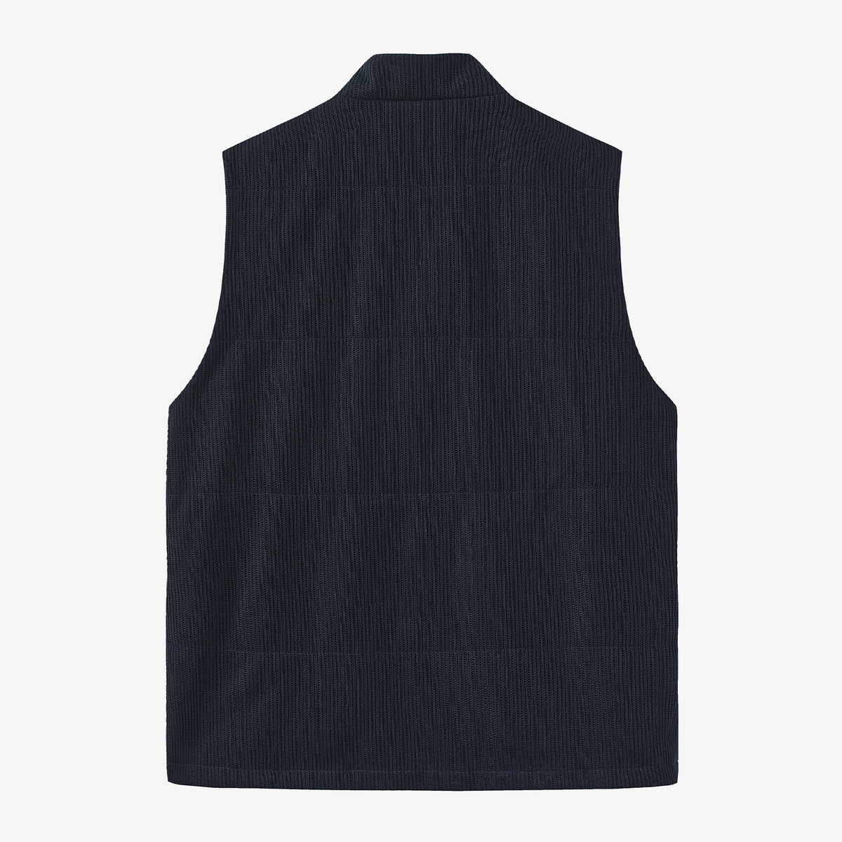 Gilet Donatien en maille dark navy