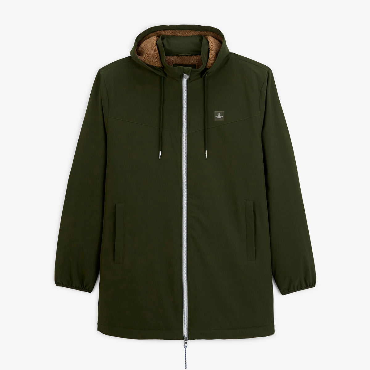 Parka Stormer déperlante doublure polaire vert militaire SBPLAY