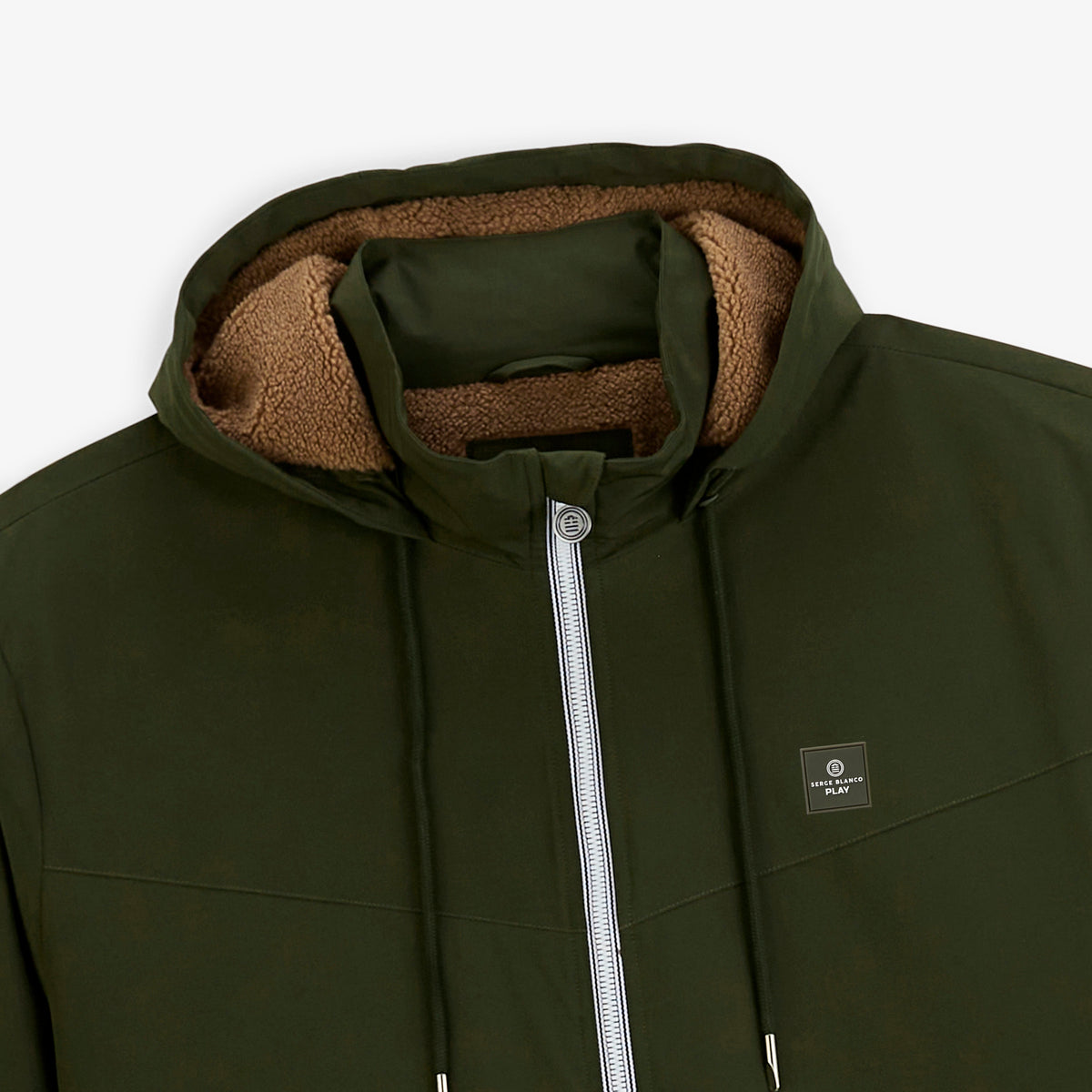 Parka Stormer déperlante doublure polaire vert militaire SBPLAY
