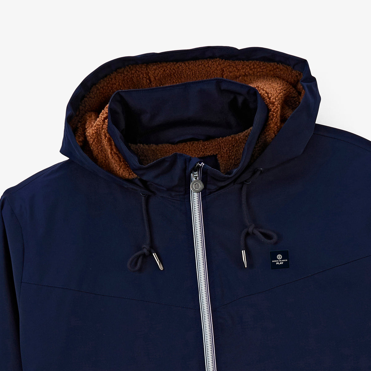 Parka Stormer doublure polaire déperlante bleu marine SBPLAY