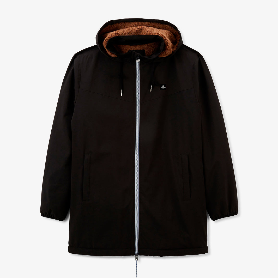 Parka Stormer doublure polaire déperlante noire SBPLAY