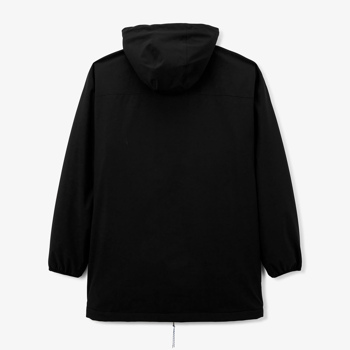 Parka déperlante à capuche doublée polaire noire Stormer RCT
