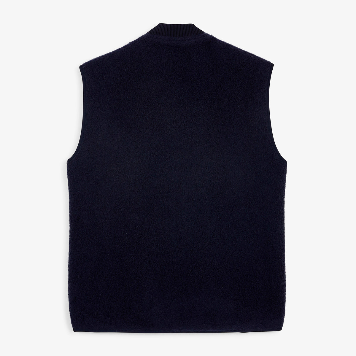 Gilet polaire Marcel sans manches bleu marine