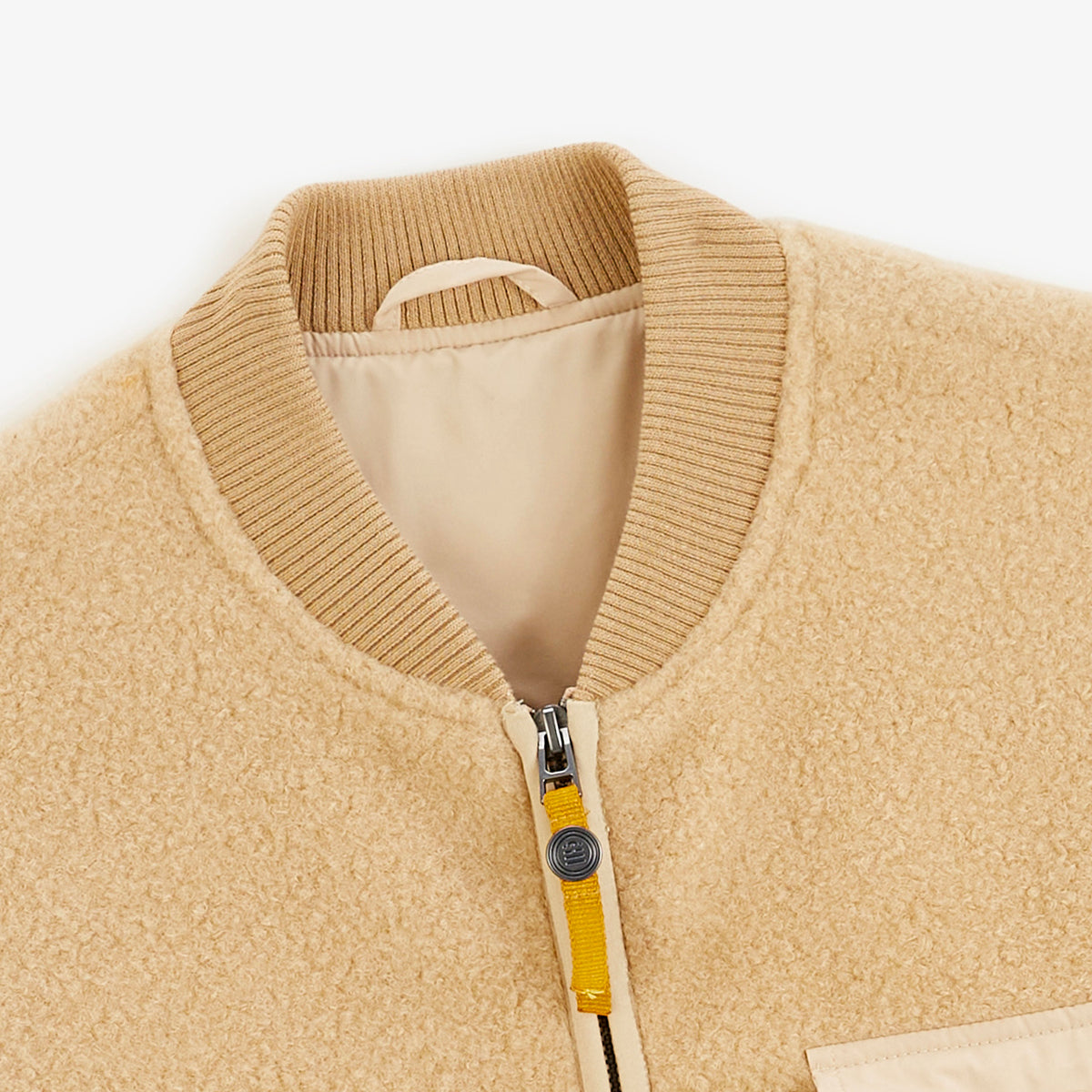 Veste polaire Marcel beige sable