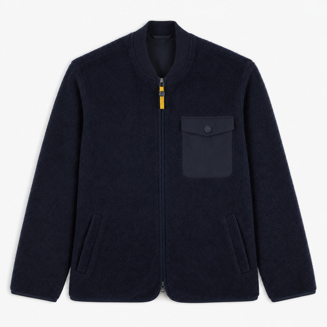 Veste polaire Marcel bleu marine