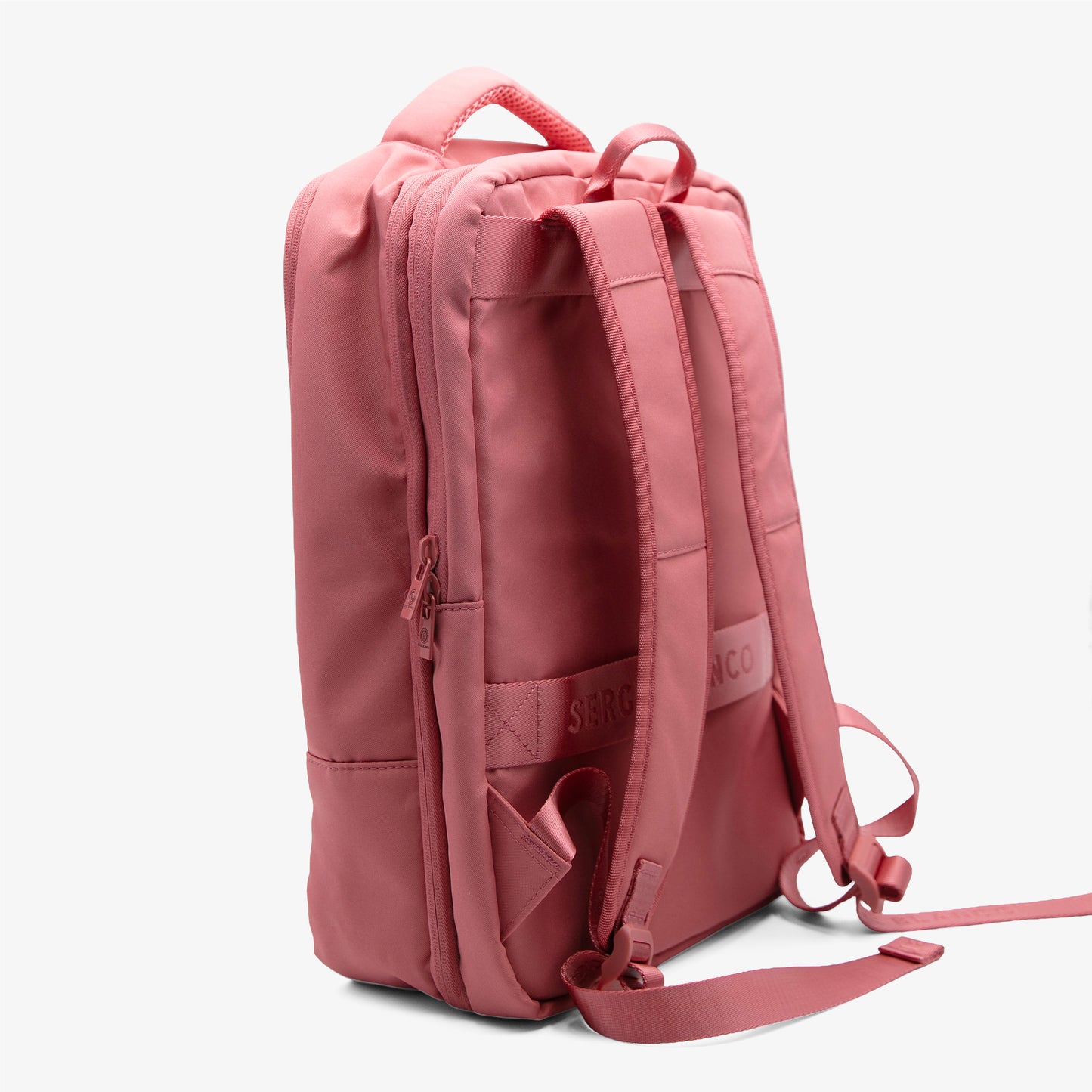 Rust-Pink Popbag Backpack