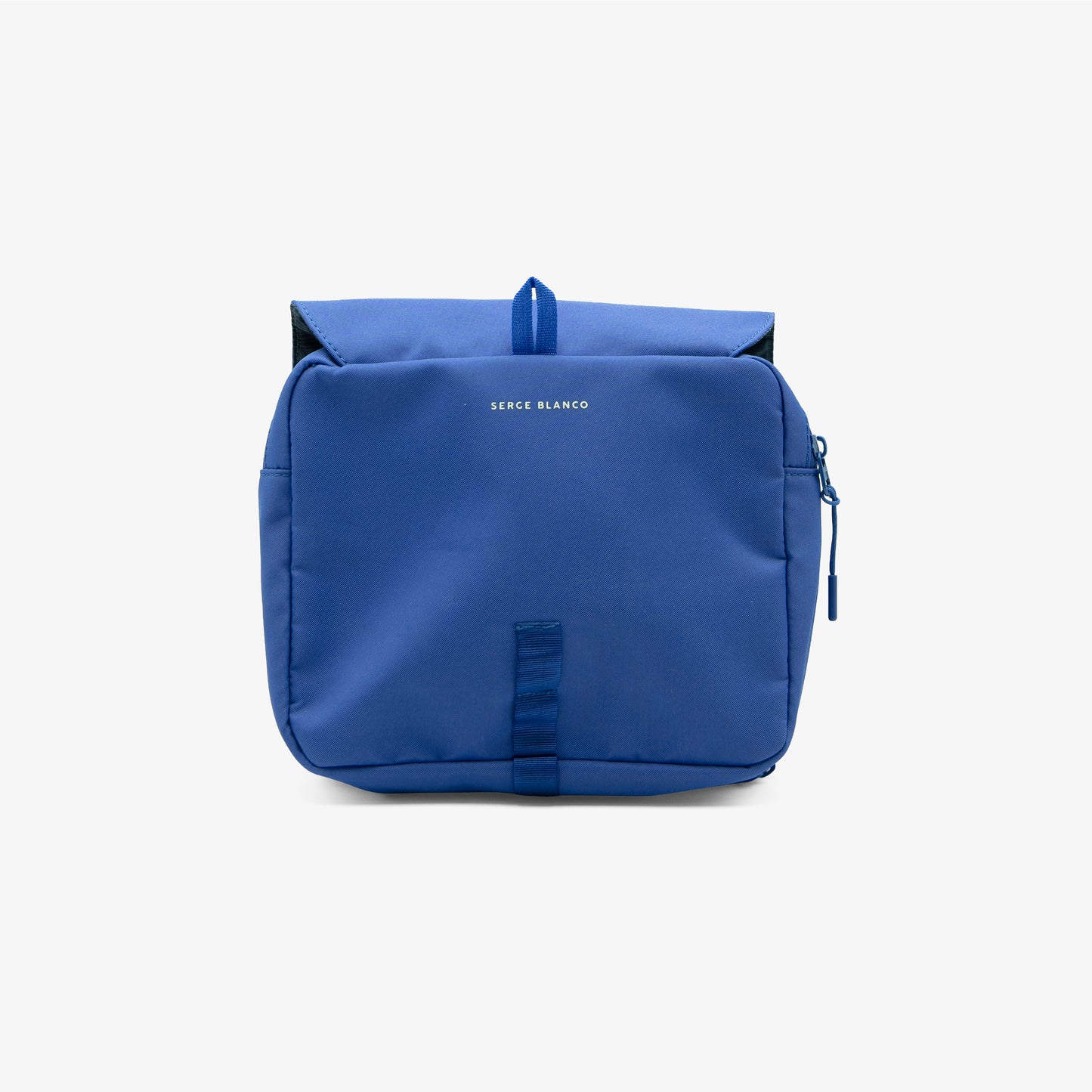 Popbag Blue Sashiko Fold-Over Toiletry Bag