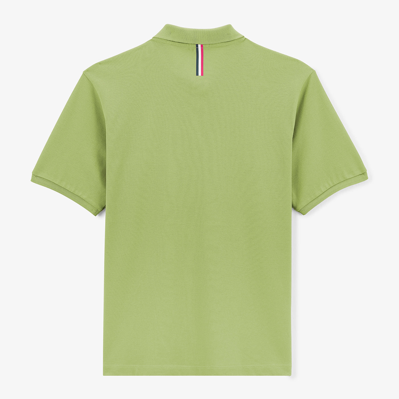 Lucas lime piqué polo shirt