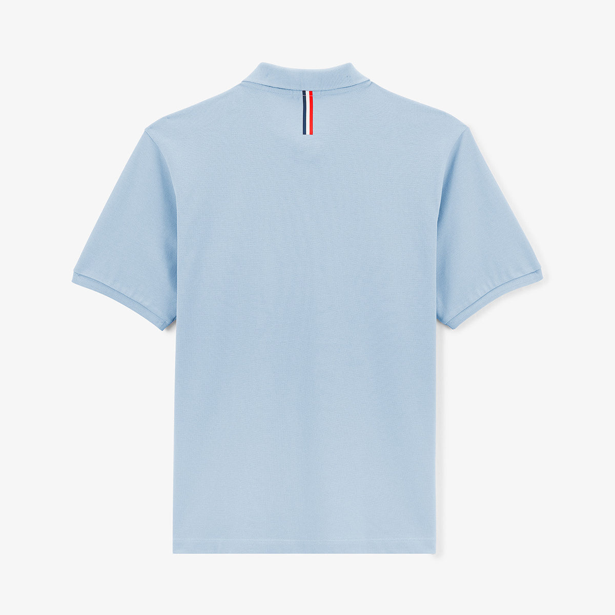 Lucas junior pique polo shirt in sky blue