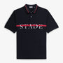 Polo manches courtes maille piquée 100% coton noir Stade Toulousain