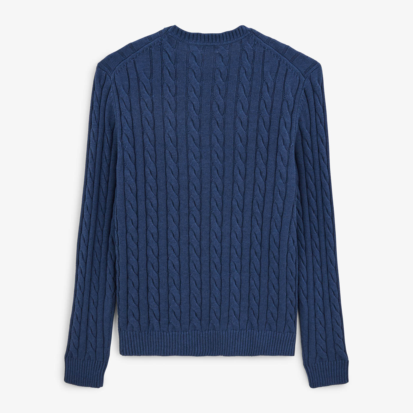 Matteo blue cable knit sweater