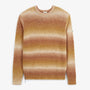 Pull Merlin dégradé col rond caramel SBPLAY