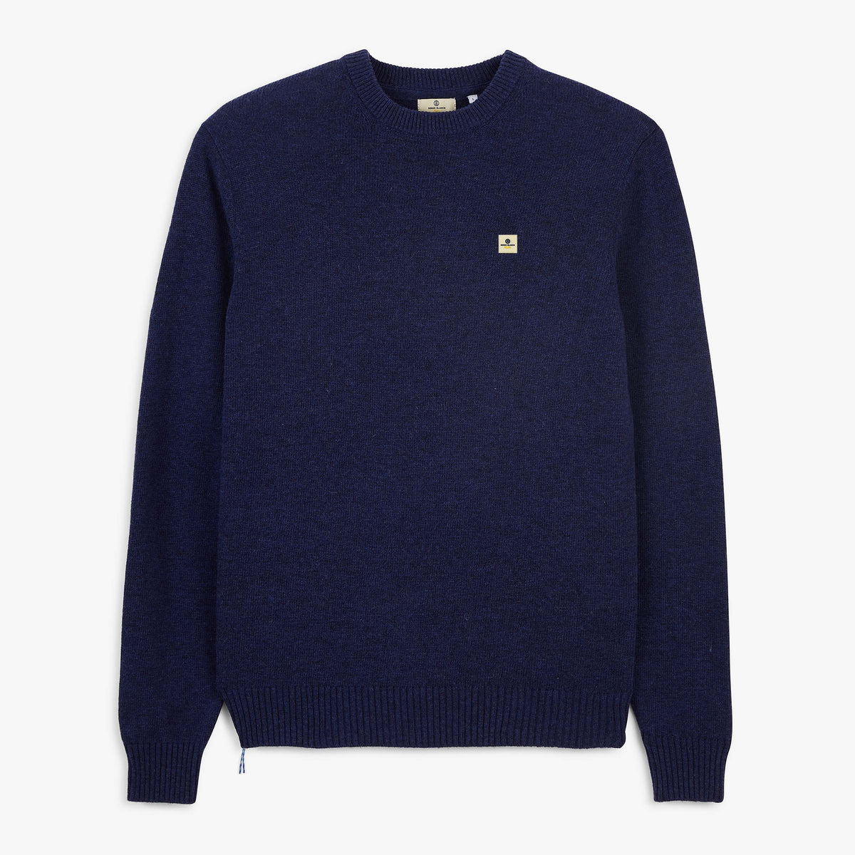 Pull Madani laine col rond bleu indigo SBPLAY