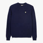 Pull Madani laine col rond bleu indigo SBPLAY