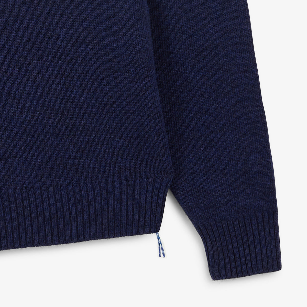 Pull Madani laine col rond bleu indigo SBPLAY