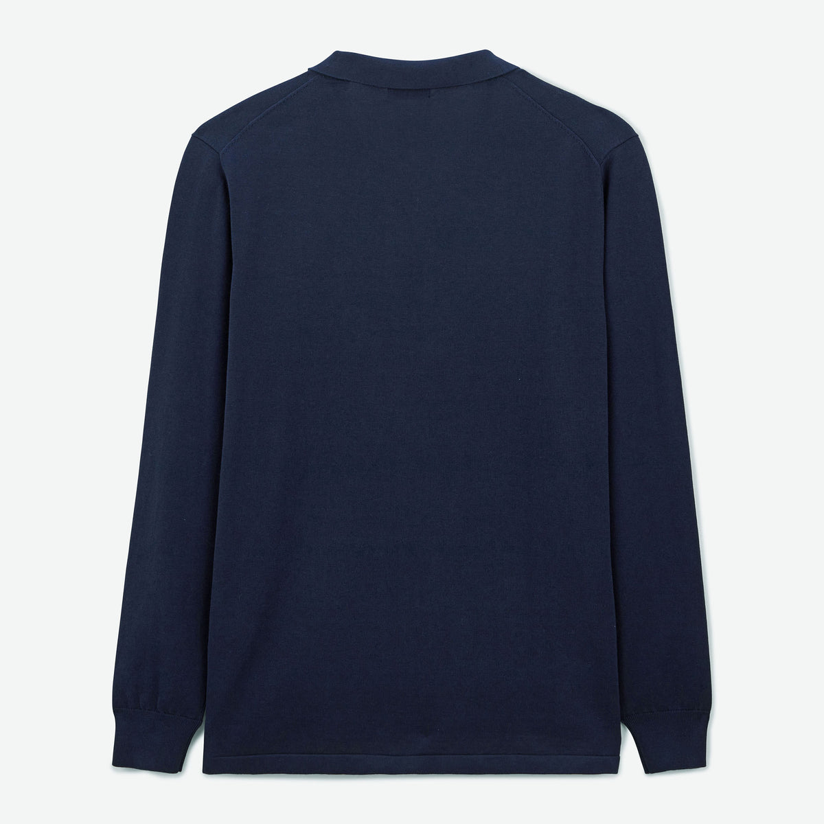 Malo midnight blue polo neck sweater