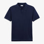 Marvin midnight blue polo neck sweater