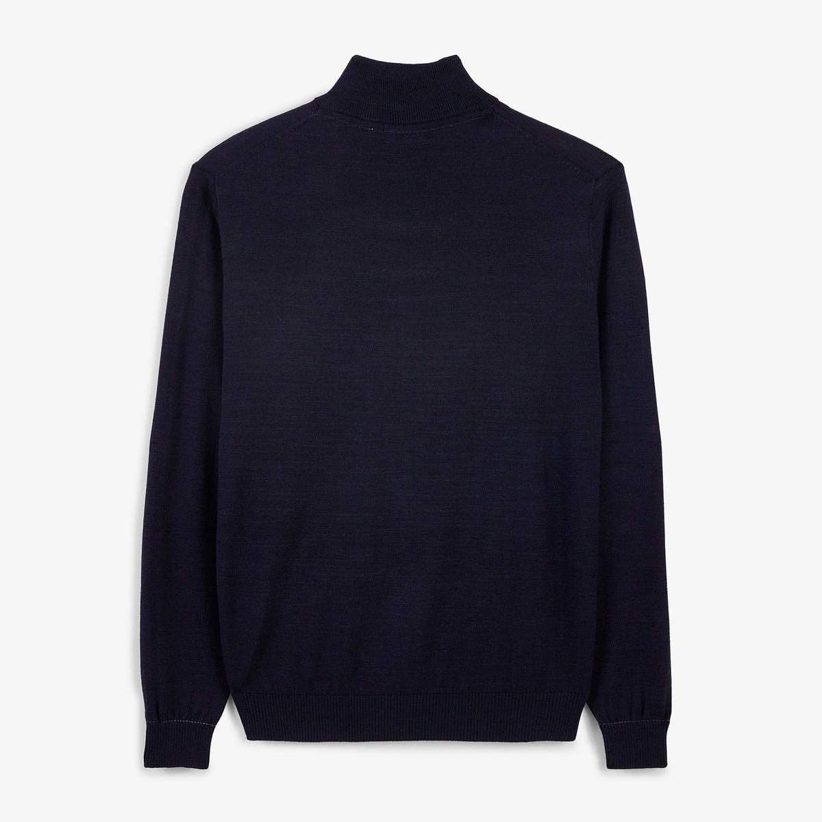 Pull Marvine essentiel col zippé bleu marine