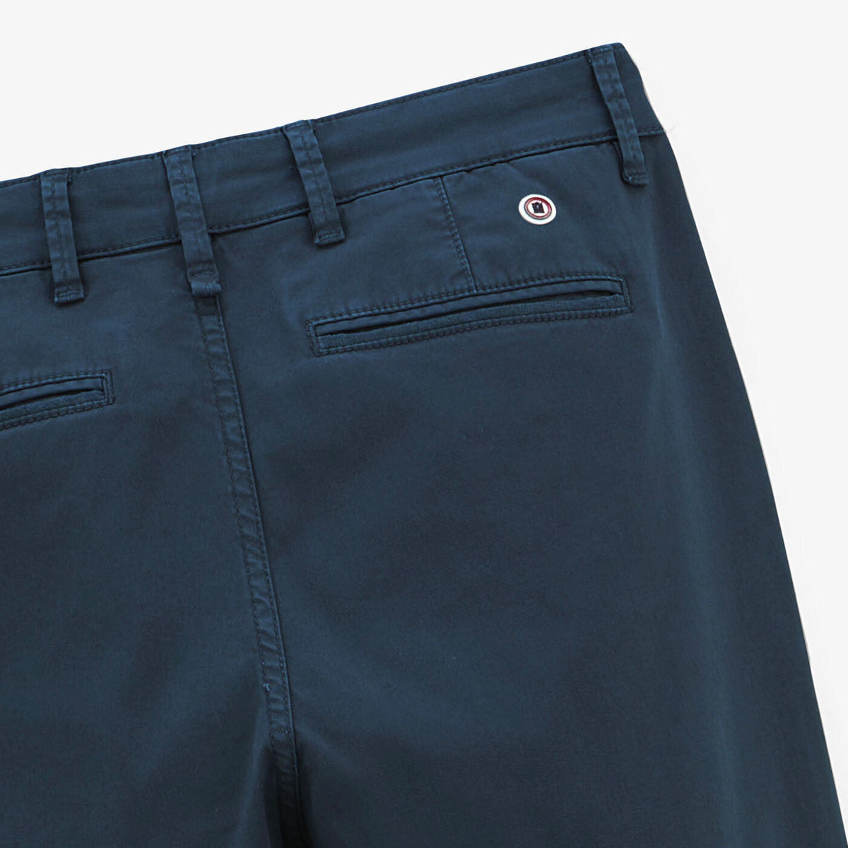 Pantalon Chino confort homme bleu fonce 702