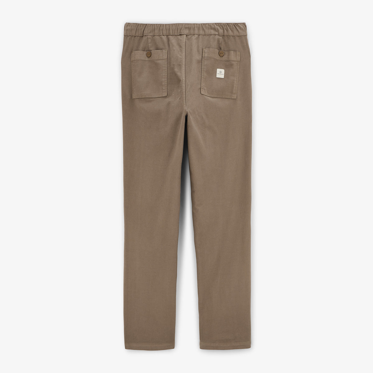 Pantalon 555 taille élastique coupe large shitake en coton homme SERGE BLANCO