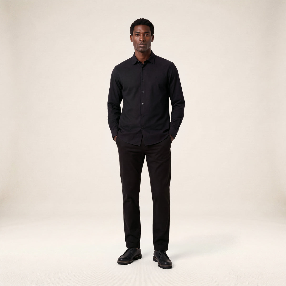 Pantalon 702 confort coton noir