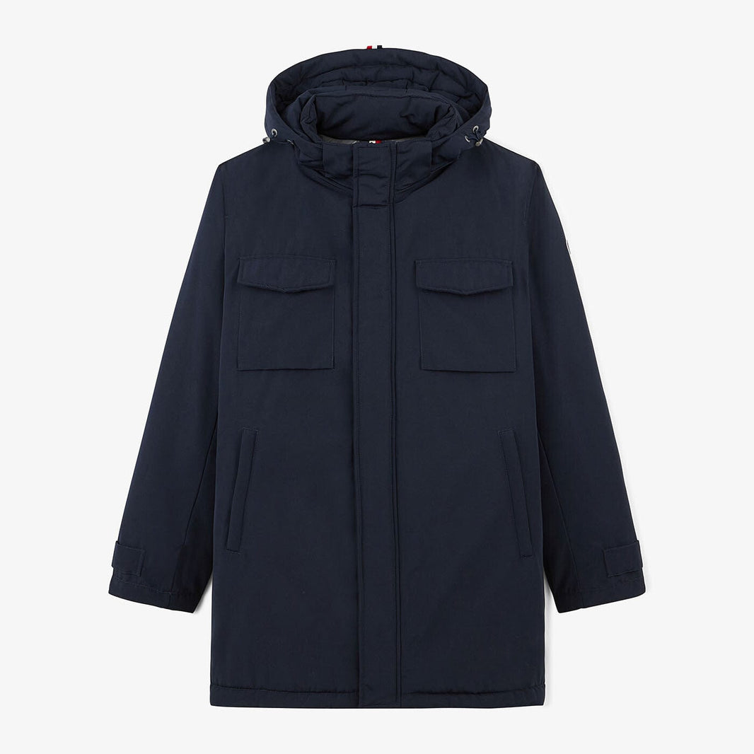 Marineblauwe Laurent-parka