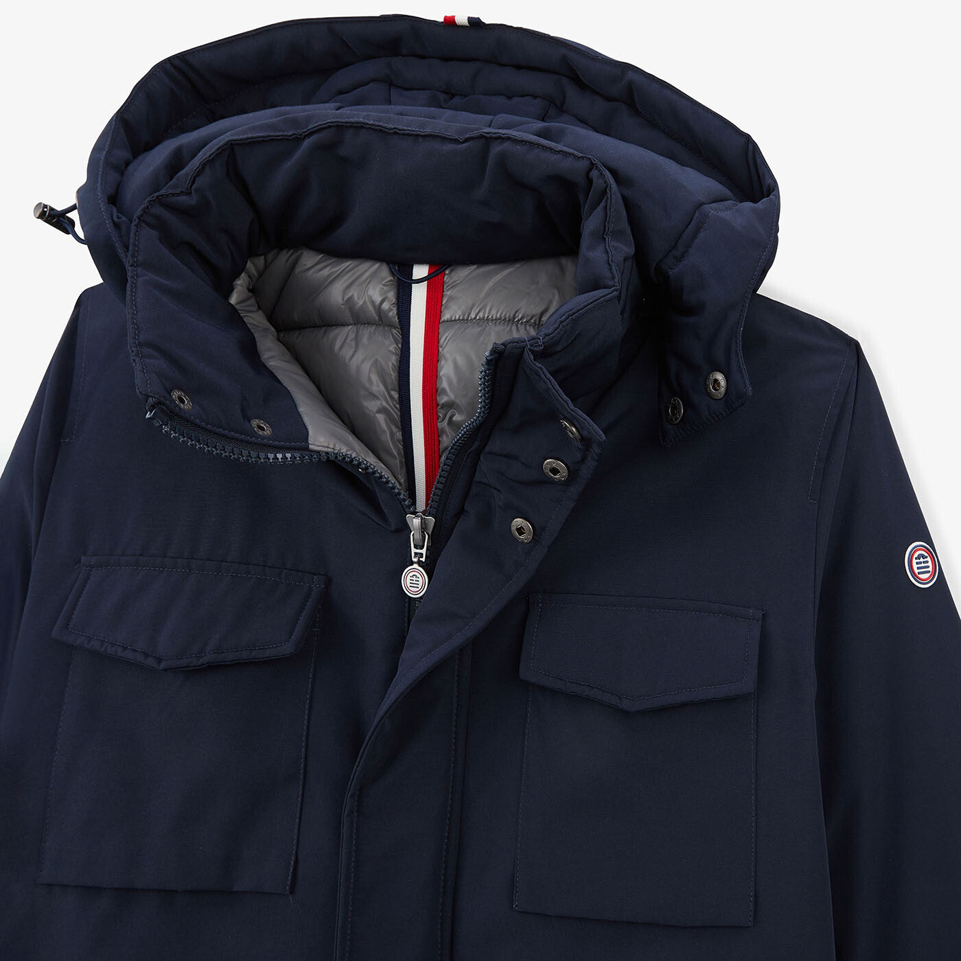 Parka Laurent bleu marine