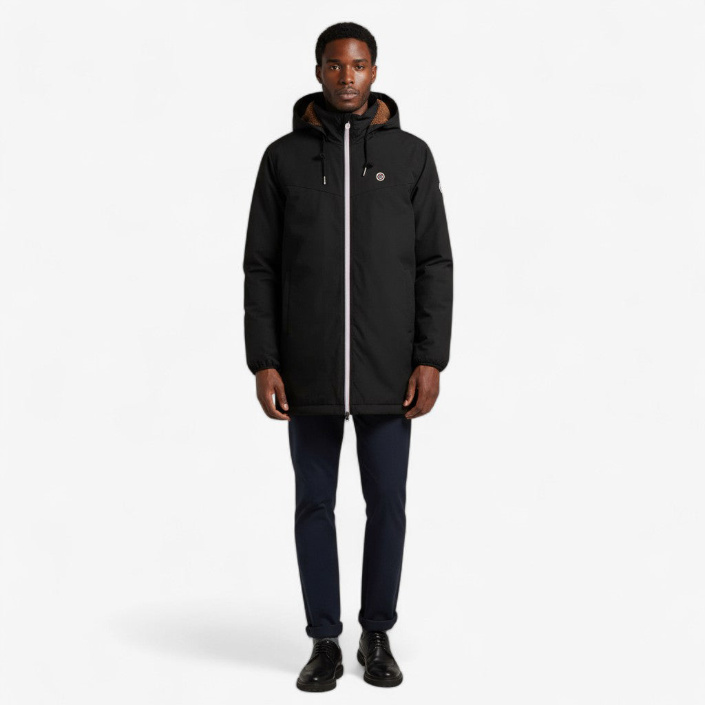 Parka Stormer doublure polaire déperlante noire Homme SERGE BLANCO