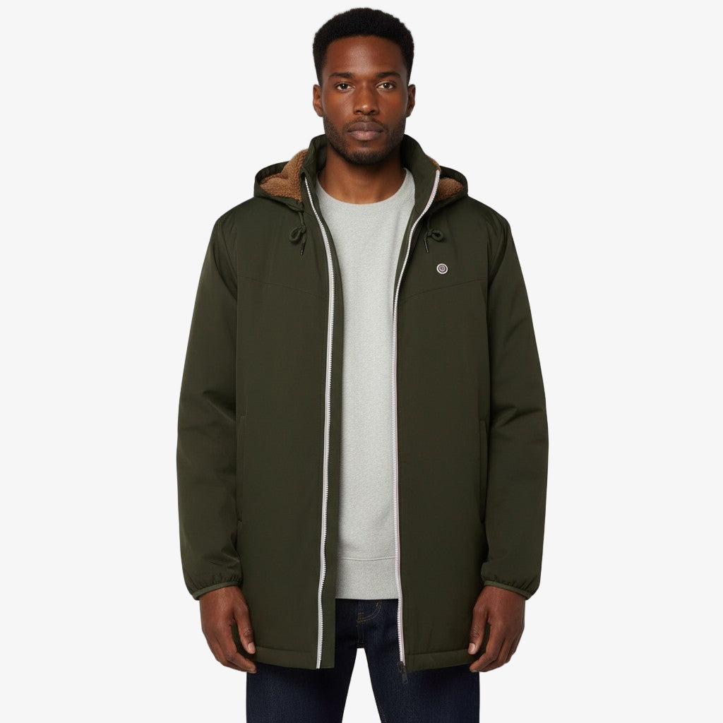 Parka Stormer doublure polaire déperlante vert militaire Homme SERGE BLANCO