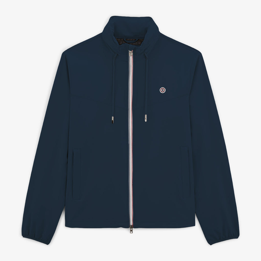 Stormy Waterproof Navy Blue Parka for Men by SERGE BLANCO