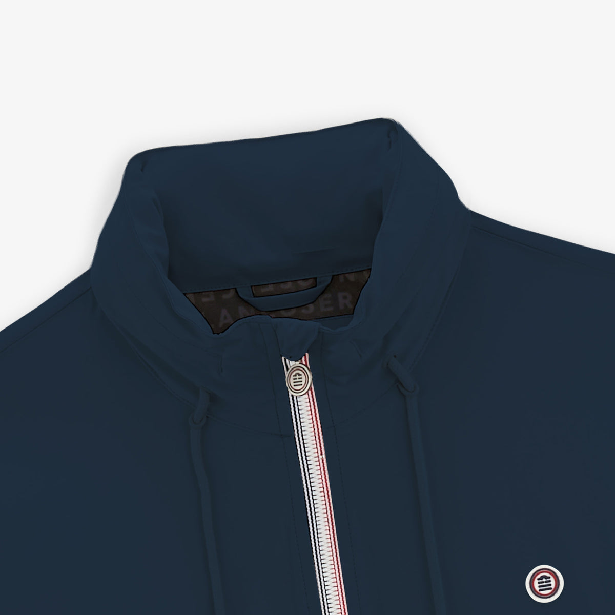 Parka impermeable Stormy azul marino para hombre de SERGE BLANCO