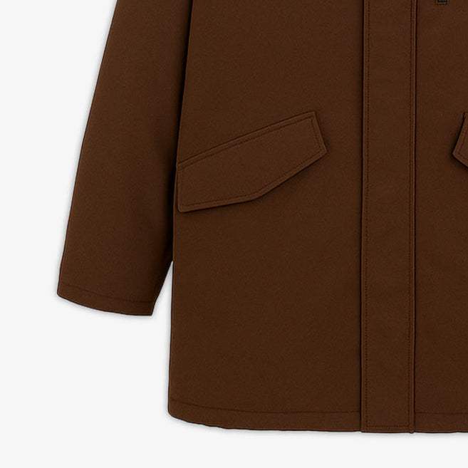 Parka hiver Lario marron chocolat homme serge blanco 