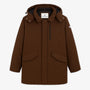 Parka hiver Lario marron chocolat homme serge blanco