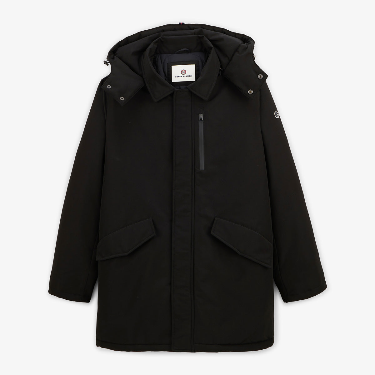 Parka hiver Lario noire homme SERGE BLANCO