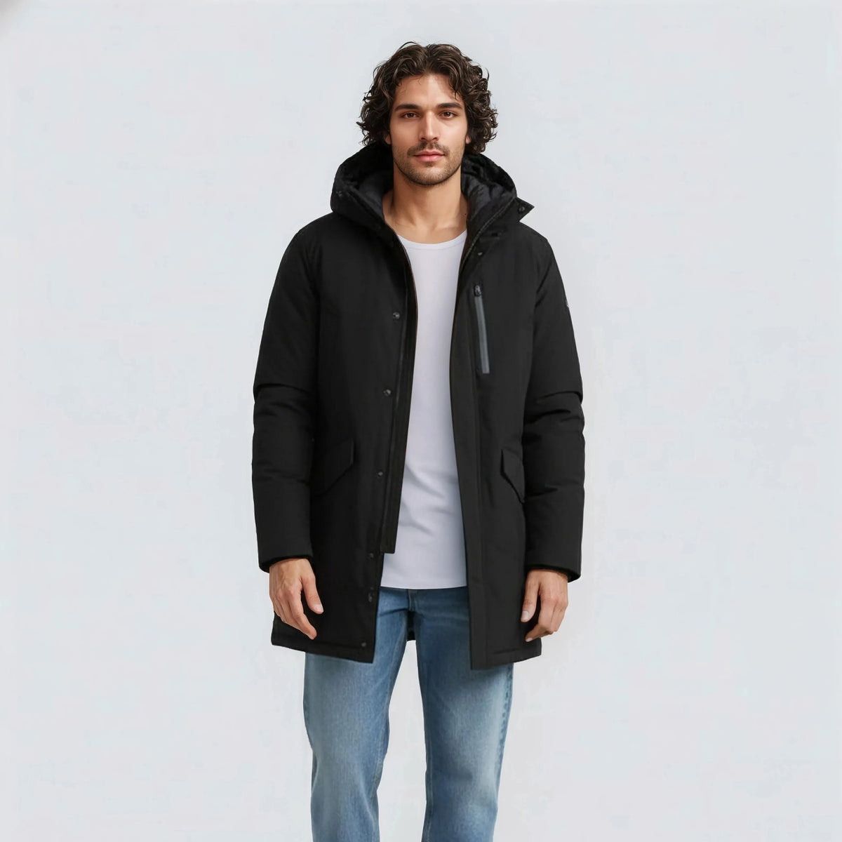 Parka hiver Lario noire homme SERGE BLANCO