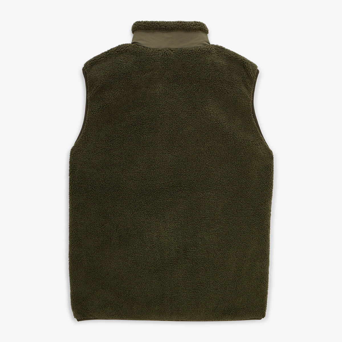 Men's Sleeveless Military Green Fleece Jacket, Montreal – SERGE BLANCO