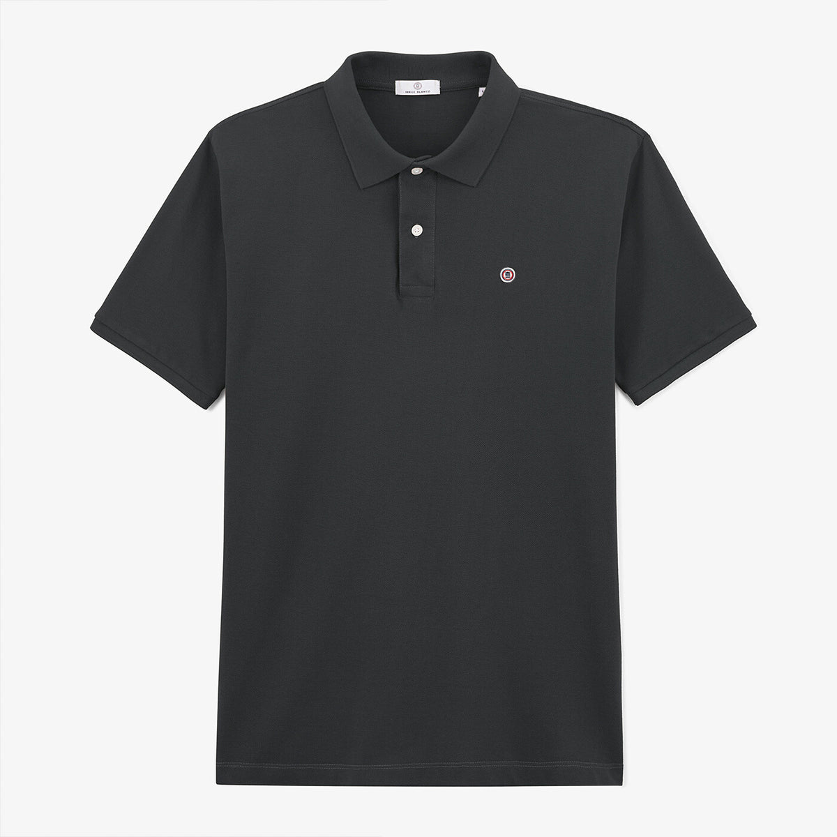 Polo piqué Lucas anthracite