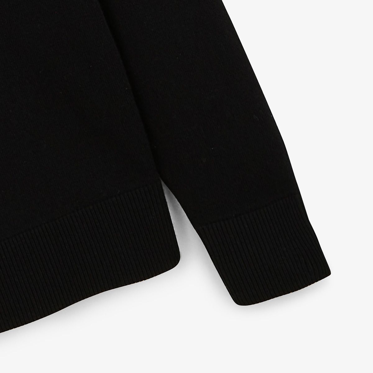 Pull avec col montant zippé noir Malo serge blanco 4