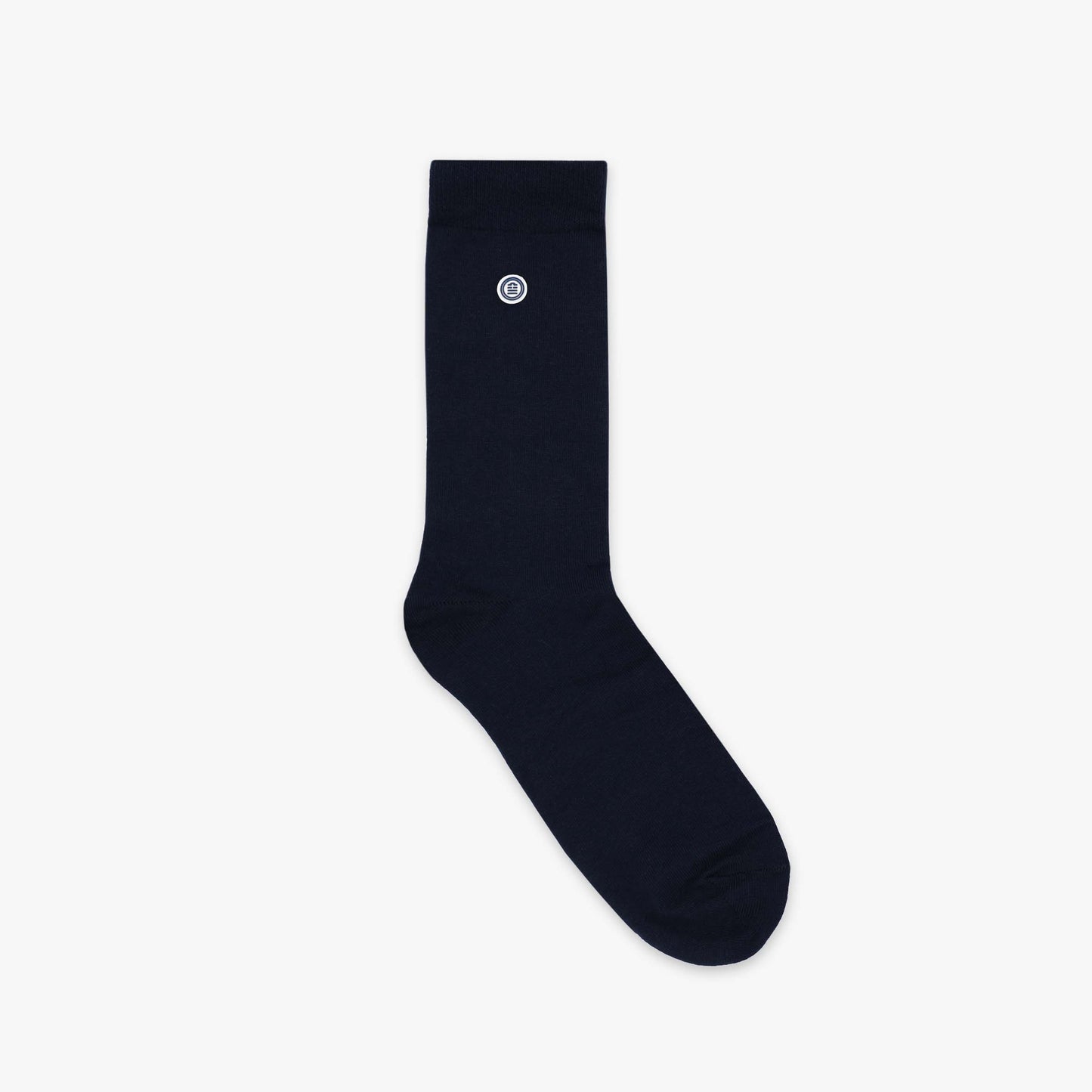 Pack of 3 pairs of solid and striped blue socks