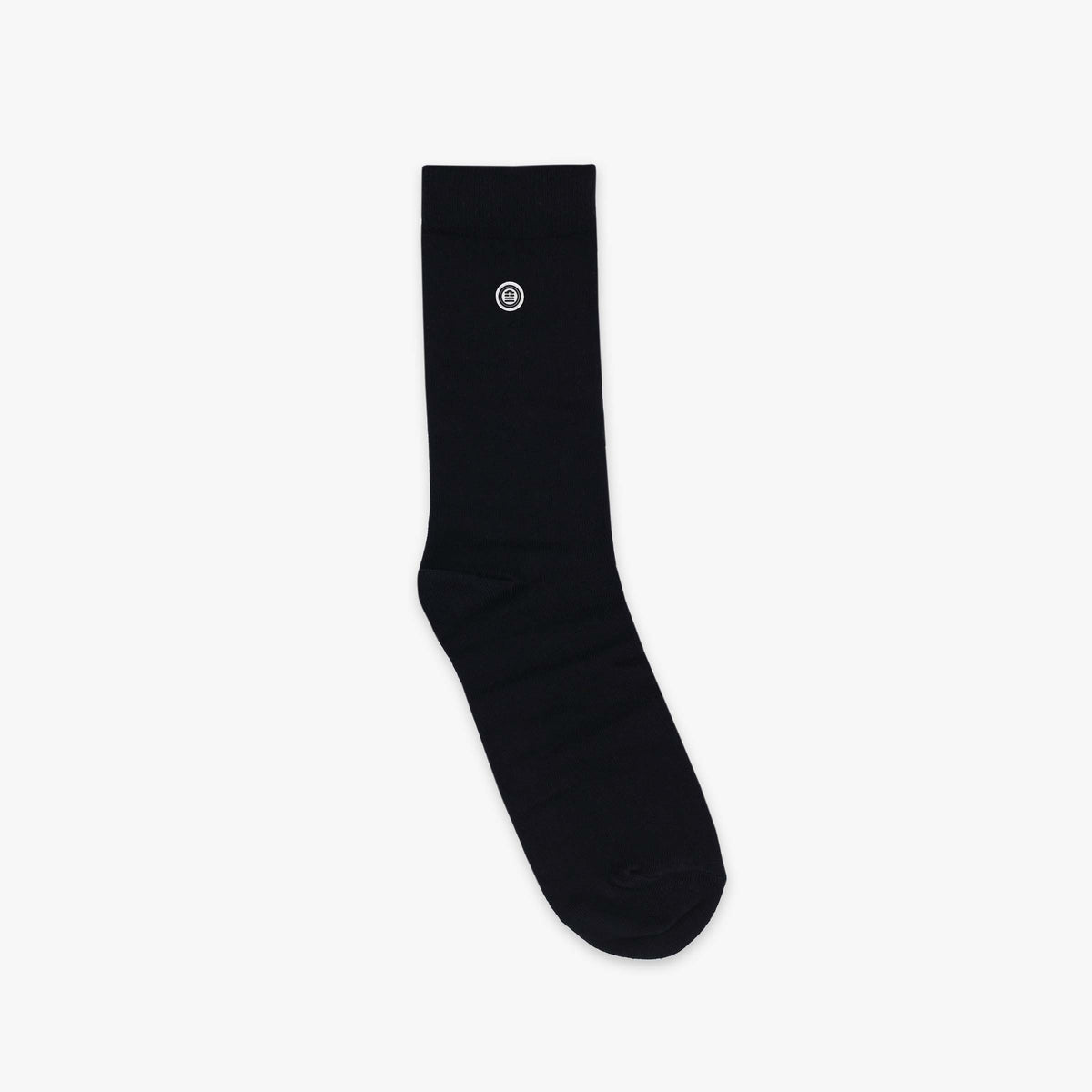 3-pack of solid and striped blue and beige socks