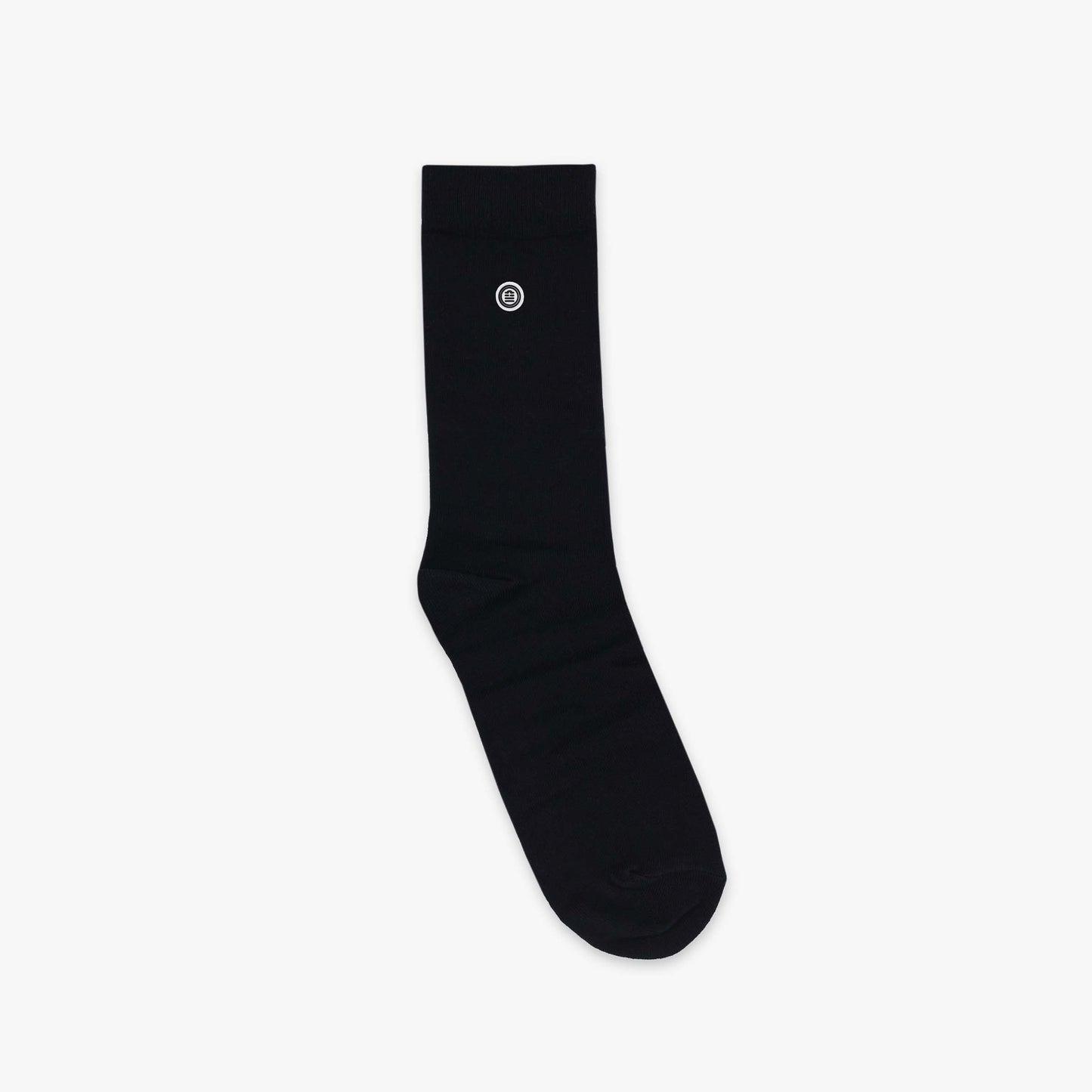 3-pack of solid and striped blue and beige socks