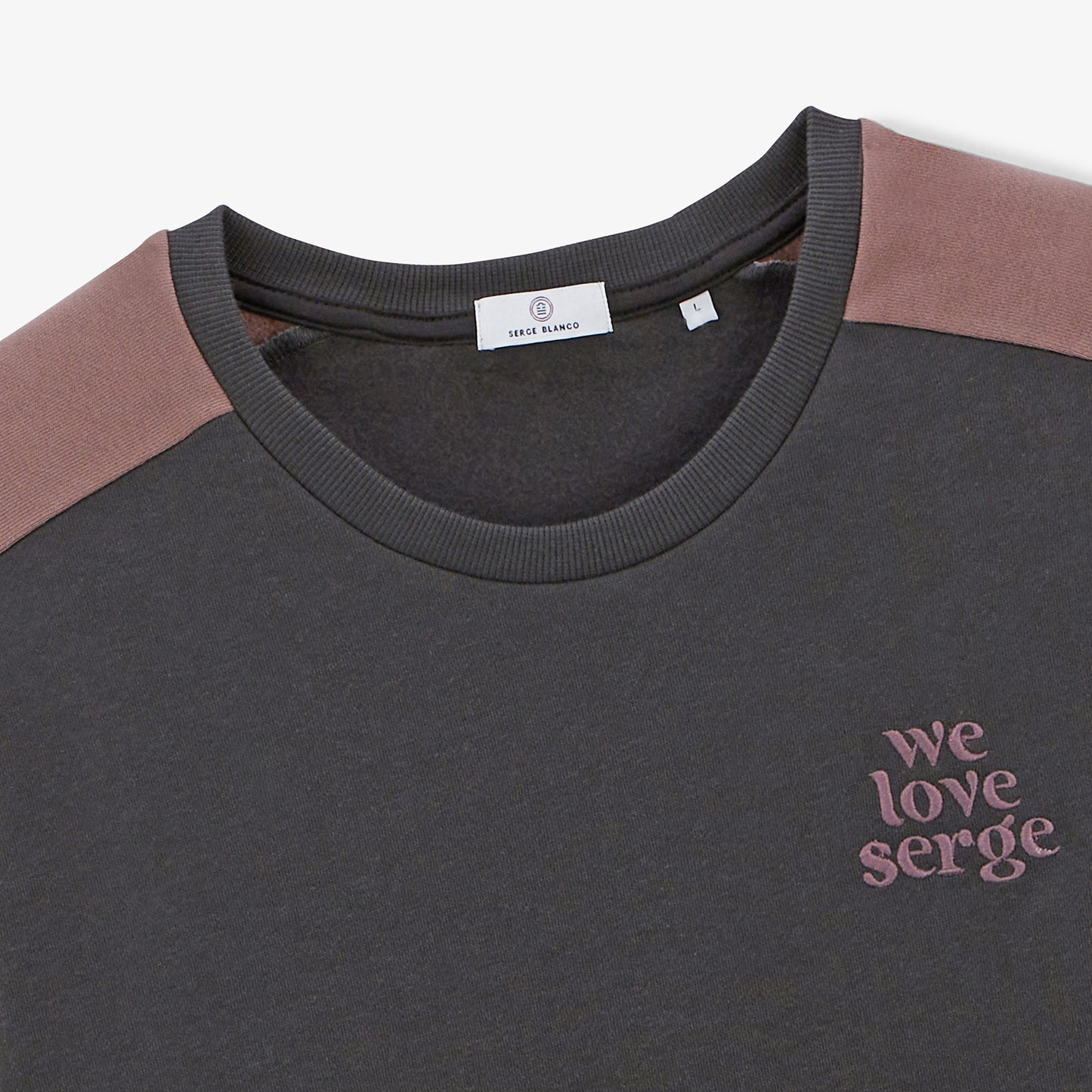 Sweat WE LOVE SERGE anthracite