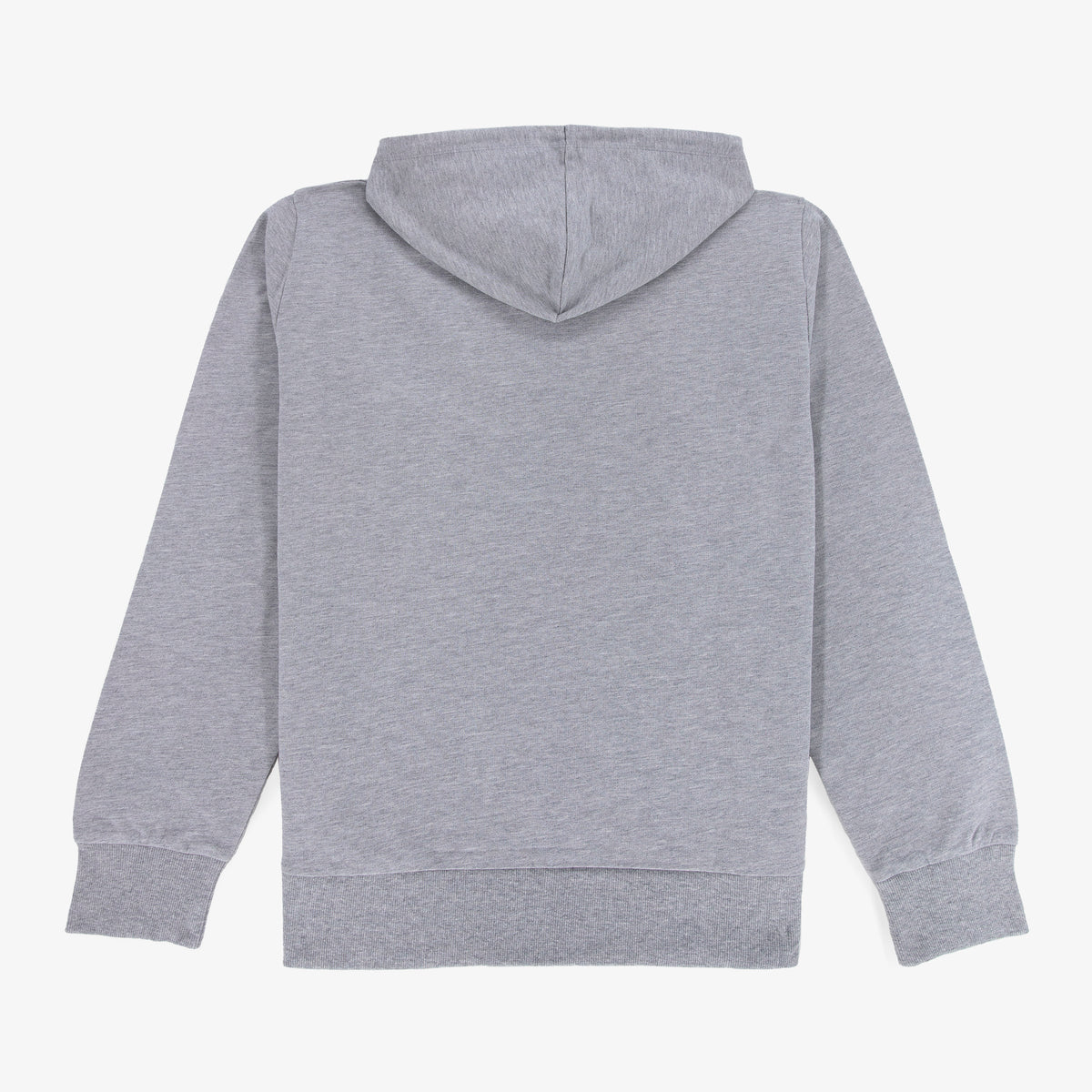 Sweat zippé à capuche Sidney en coton gris