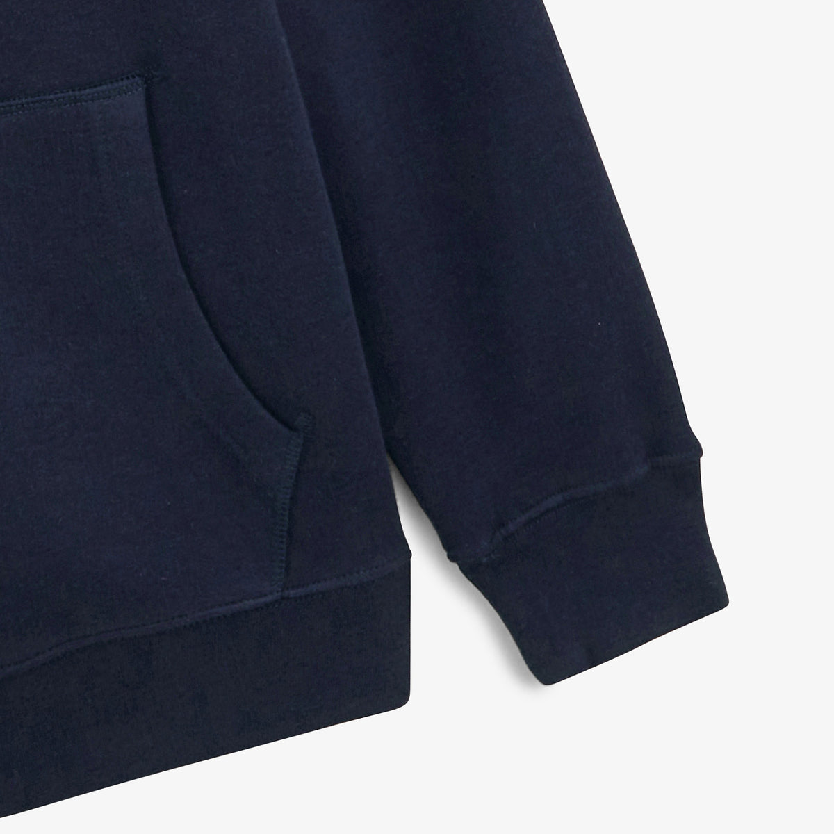 Sylvestre dark navy zipped sweatshirt