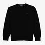 Sweat col rond Swim en coton noir