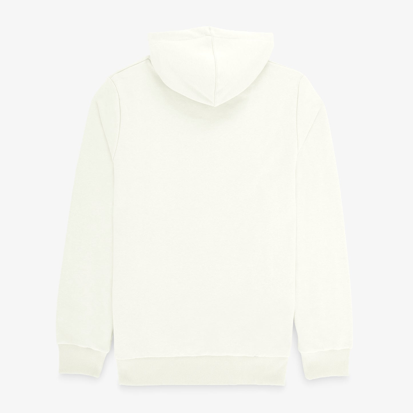 Sweat à capuche Samson en coton molletonné blanc