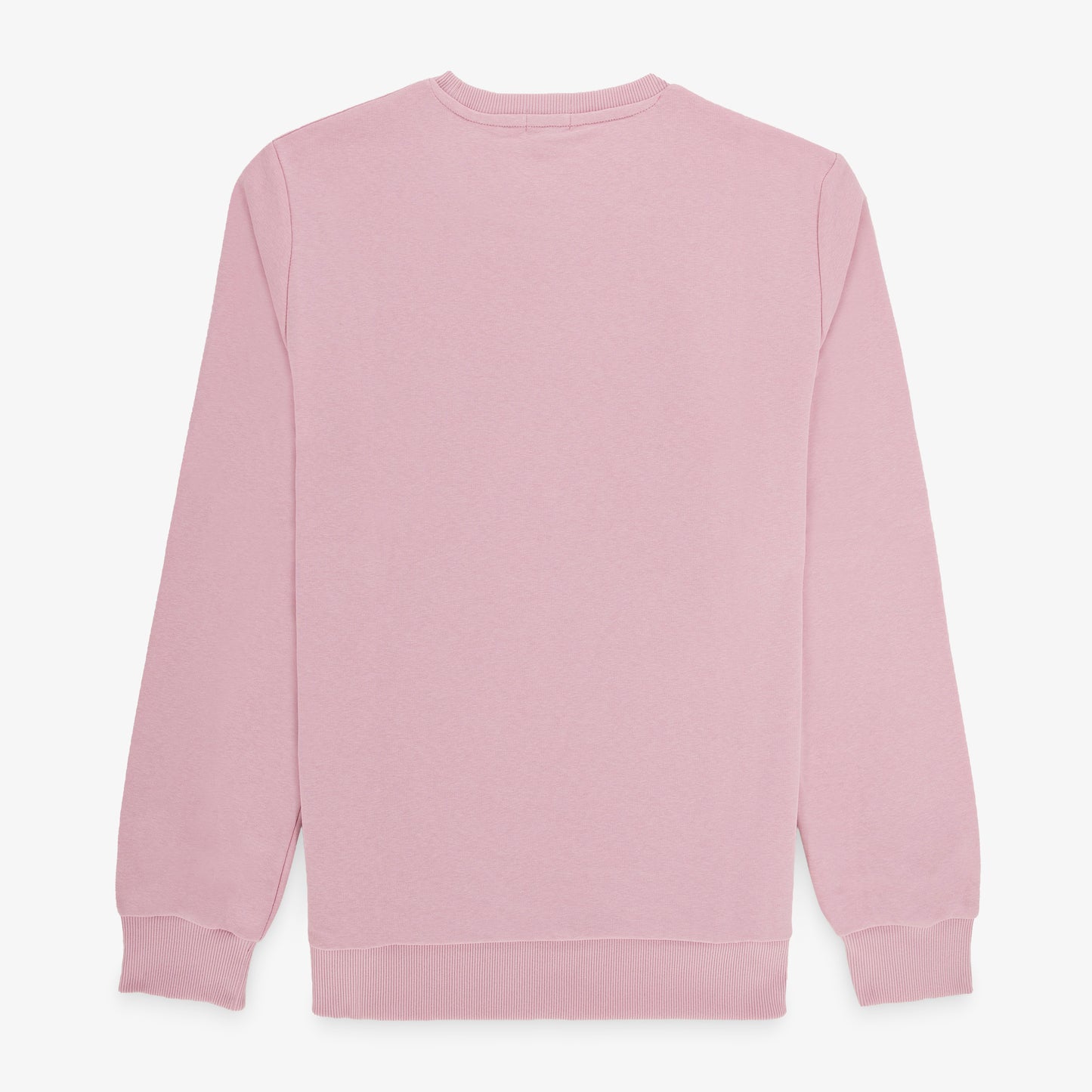 Sweat col rond Stanley en coton molletonné rose