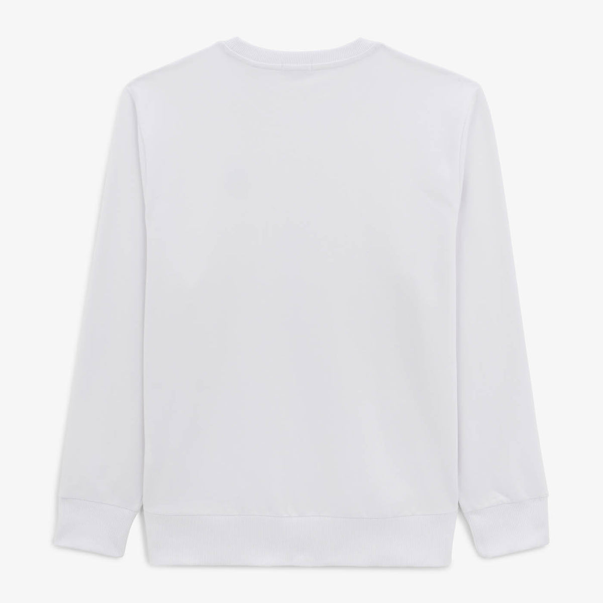 Stan white cherry embroidery sweatshirt