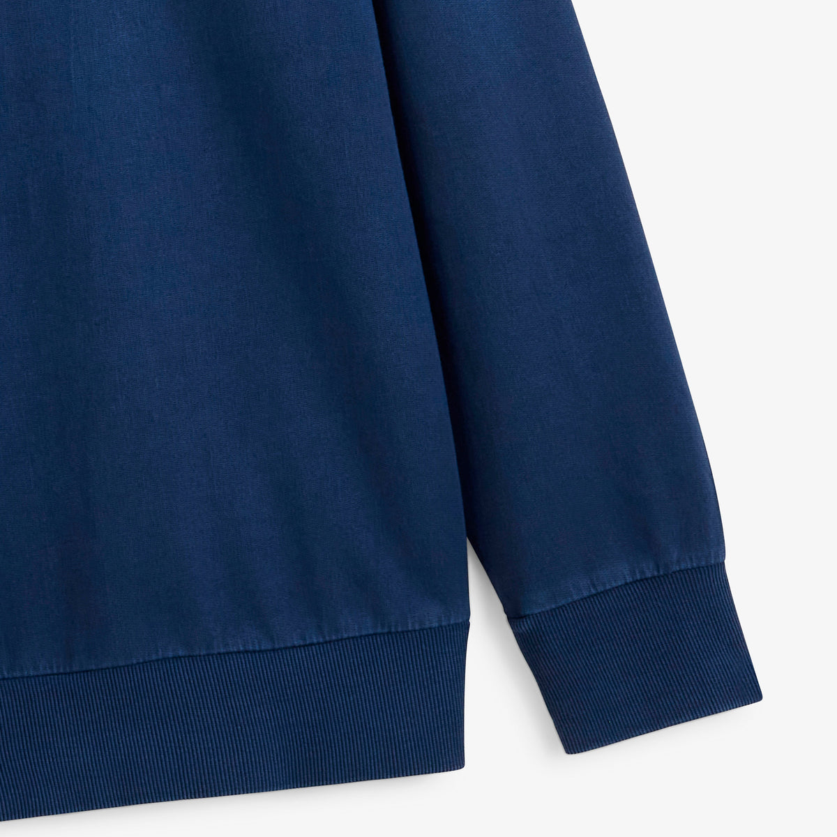 Sweat à capuche en coton molleton bleu marine broderie Pilote SBPLAY